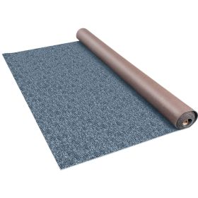Gray Marine Carpet 6 ft x 18 ft Boat Carpet Rugs Indoor Outdoor Rugs for Patio Deck Anti-Slide TPR Water-Proof Back Cut Outdoor Marine Carpeting