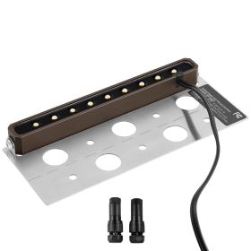 LED Landscape Illumination, 6.8'' Wall Retention Lighting, 3W 12V-24V AC/DC Energy-Efficient Paver Illumination